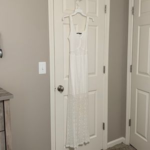 Long white sundress